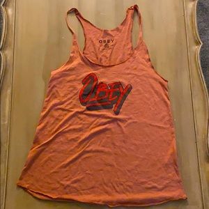 Obey women’s Size Medium Tank top